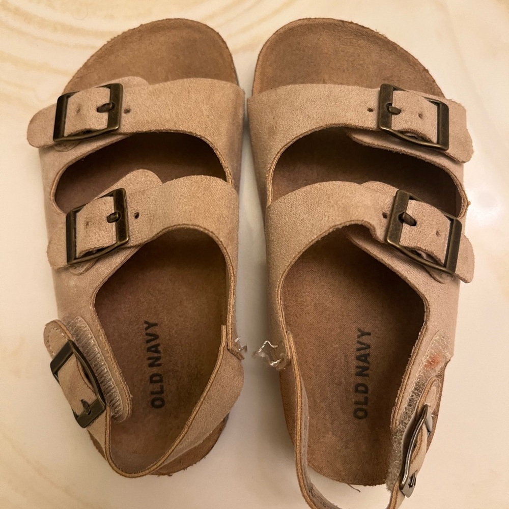 Old navy tan toddler boy sandals